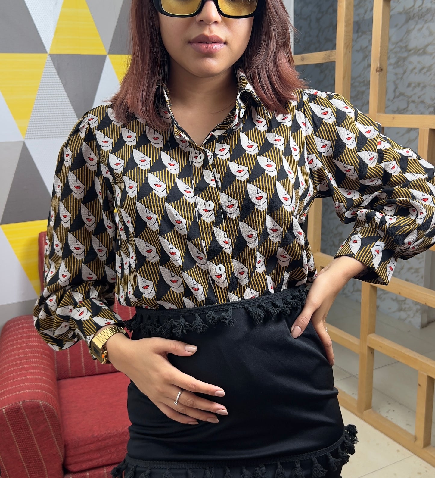 Face Printed Shirts