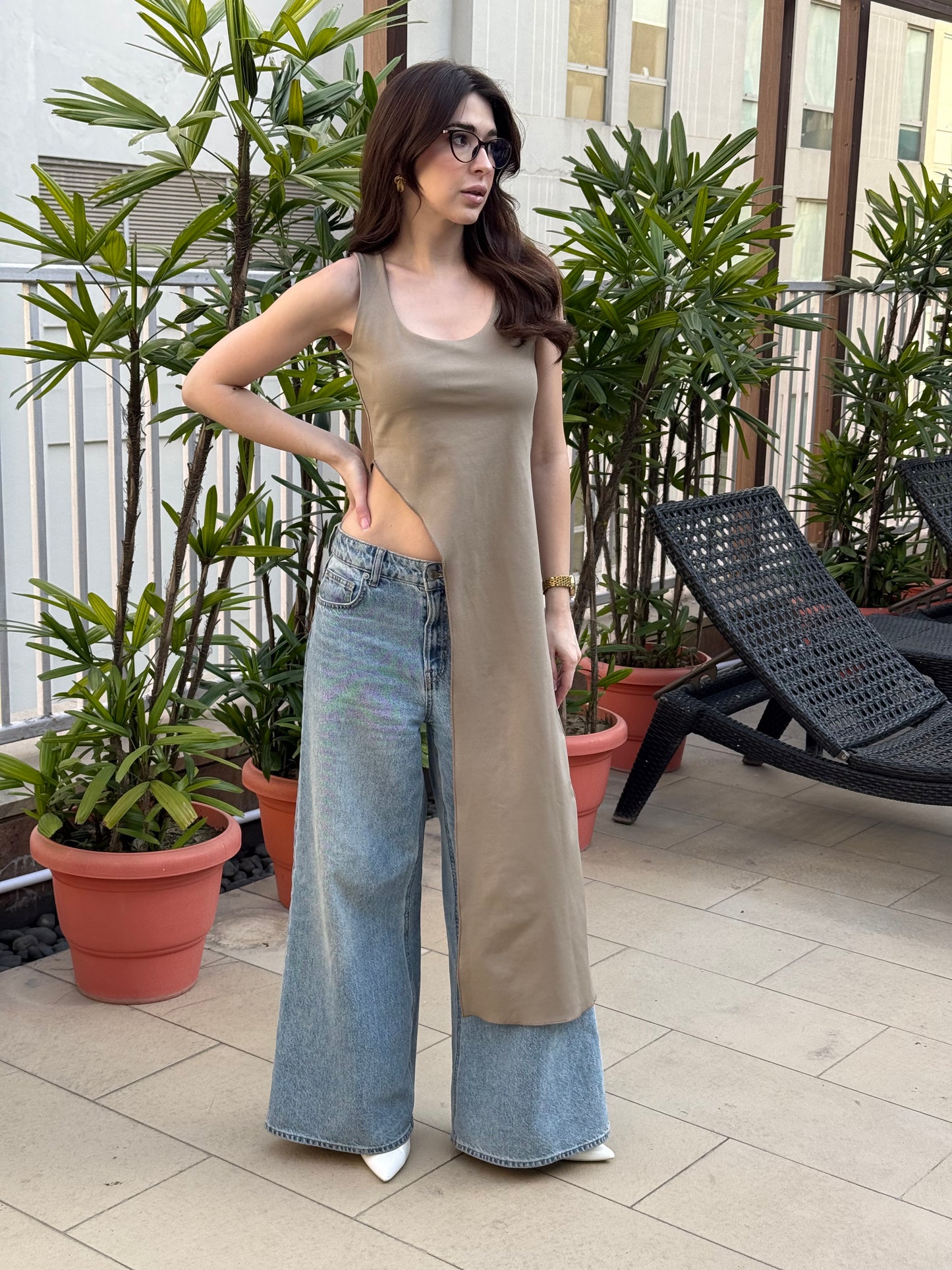 Long Asymmetrical Top