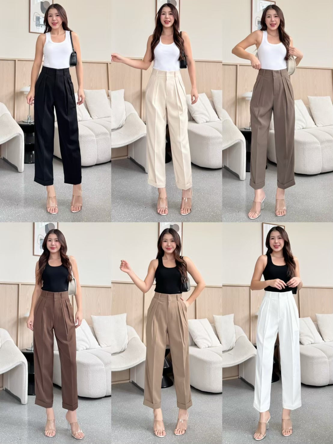 Tapered Ankle Short Pants