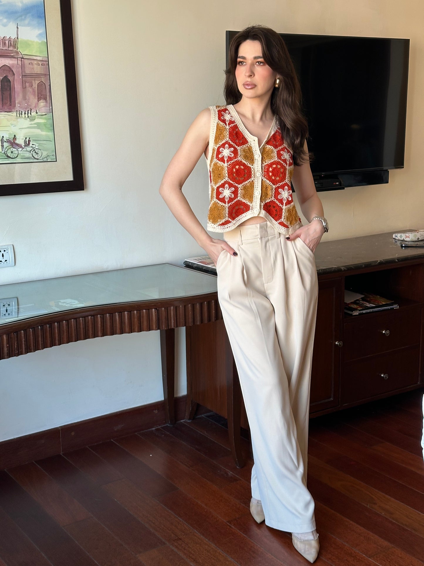 Nude Taro Pants