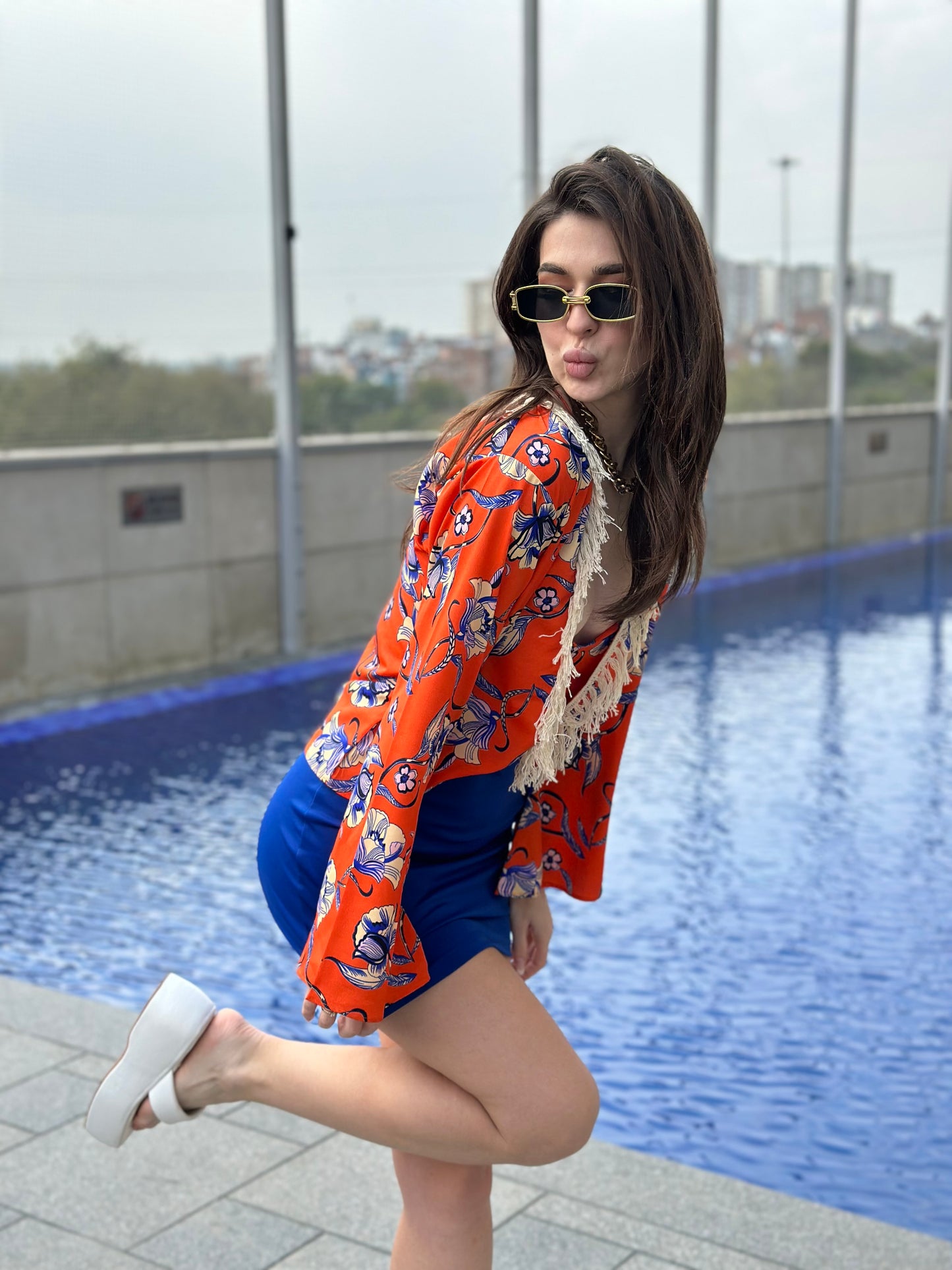 Beach Vibe Orange Co-ordinates