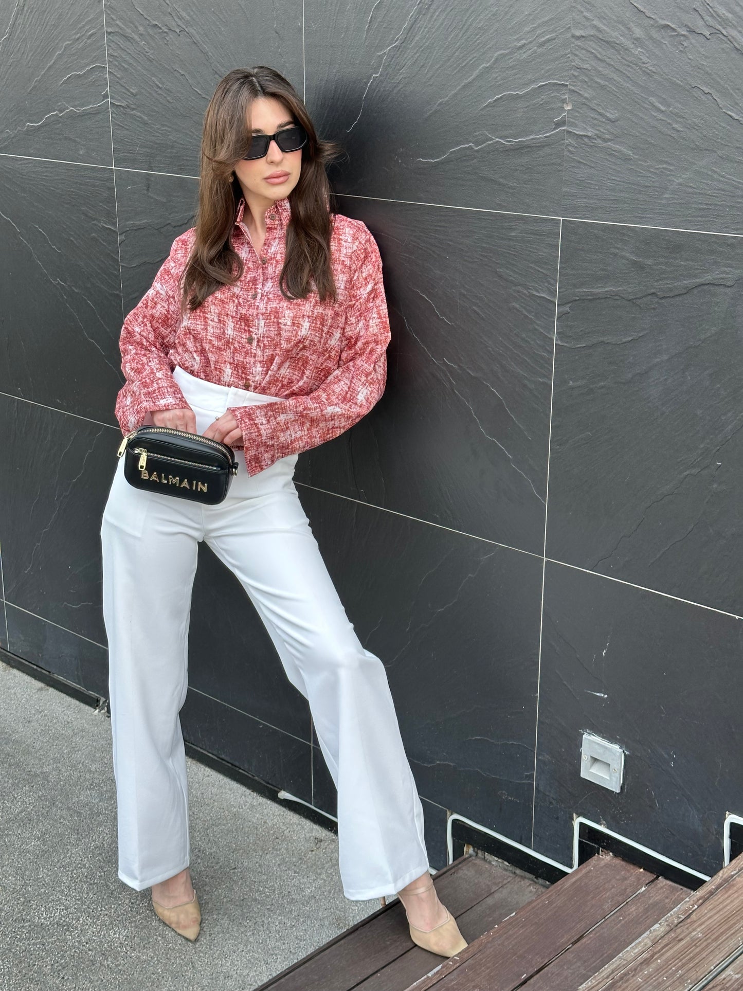 Patterned Formal Shirt