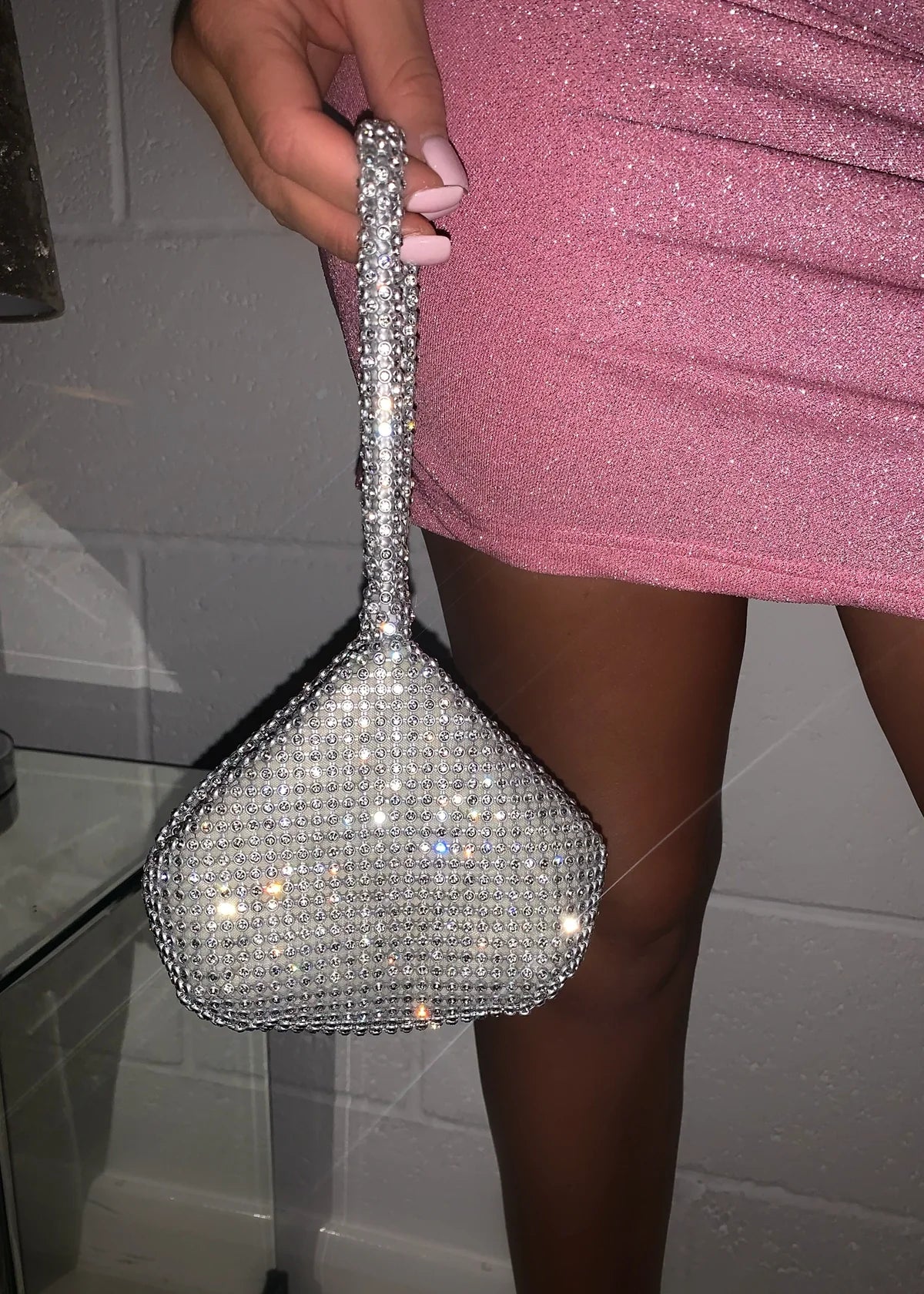 StyleAsh Mini Rhinestone Evening Bag