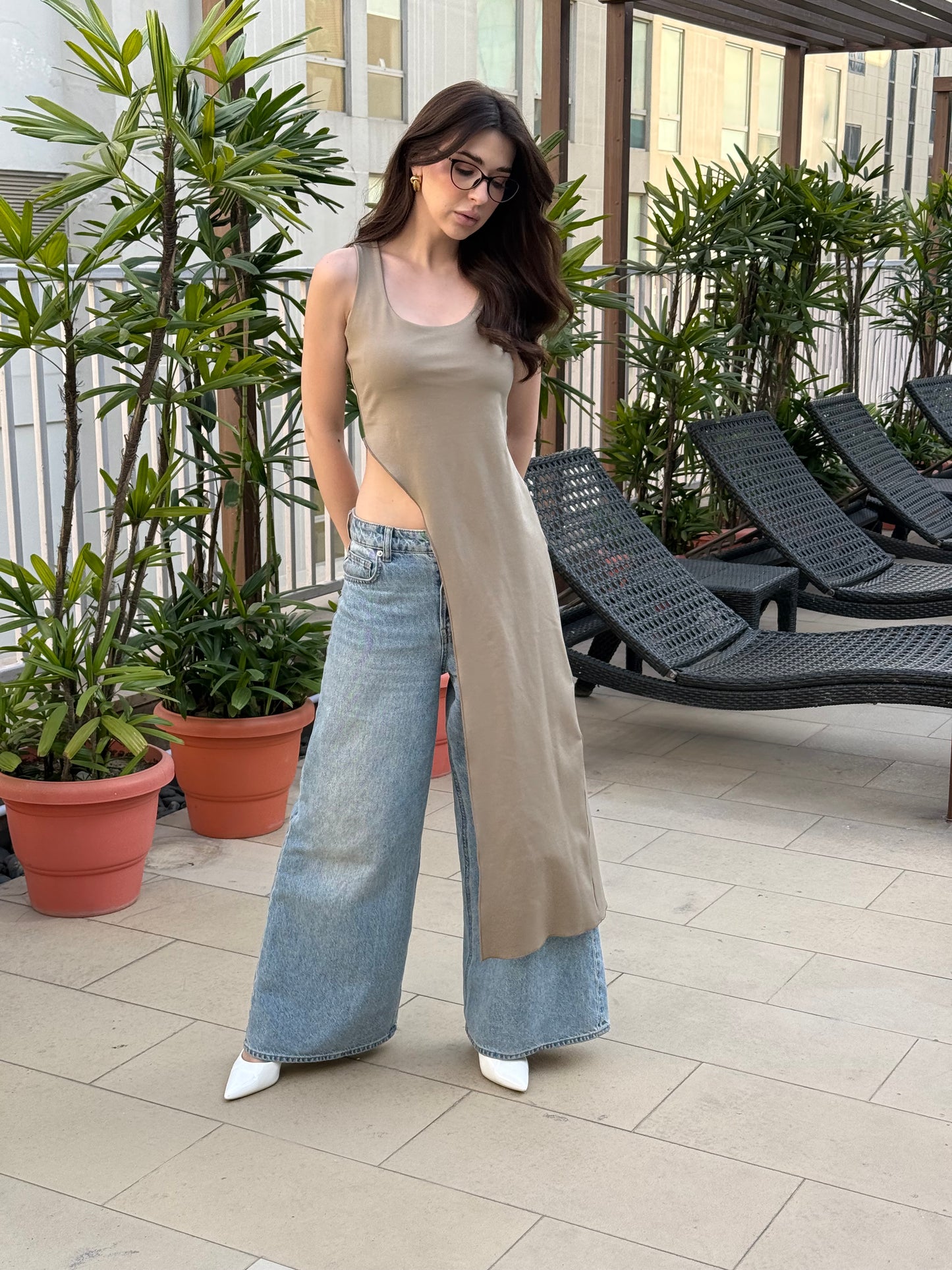Long Asymmetrical Top