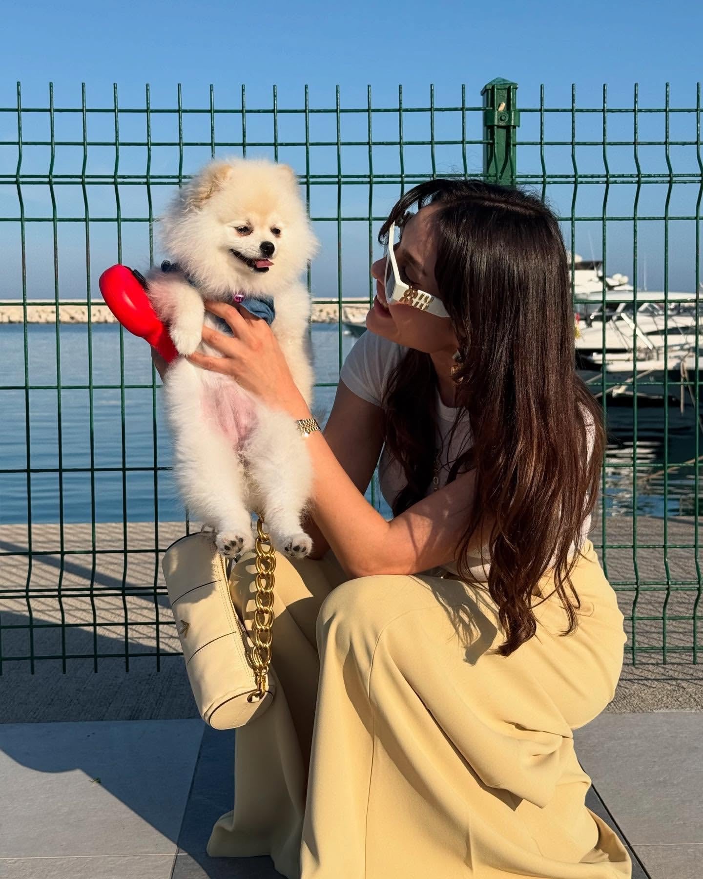Baby Yellow Palazzo Pants
