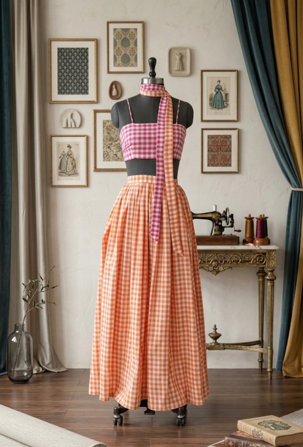 Color Confused Skirt Co-ordinates