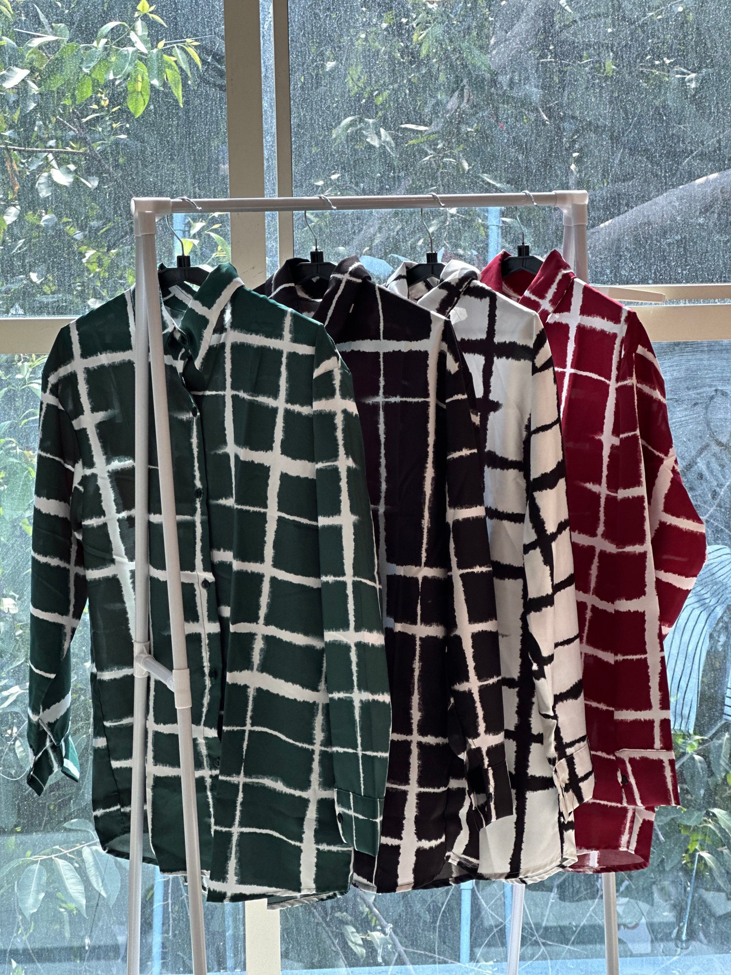 Printed Button Down Shirts
