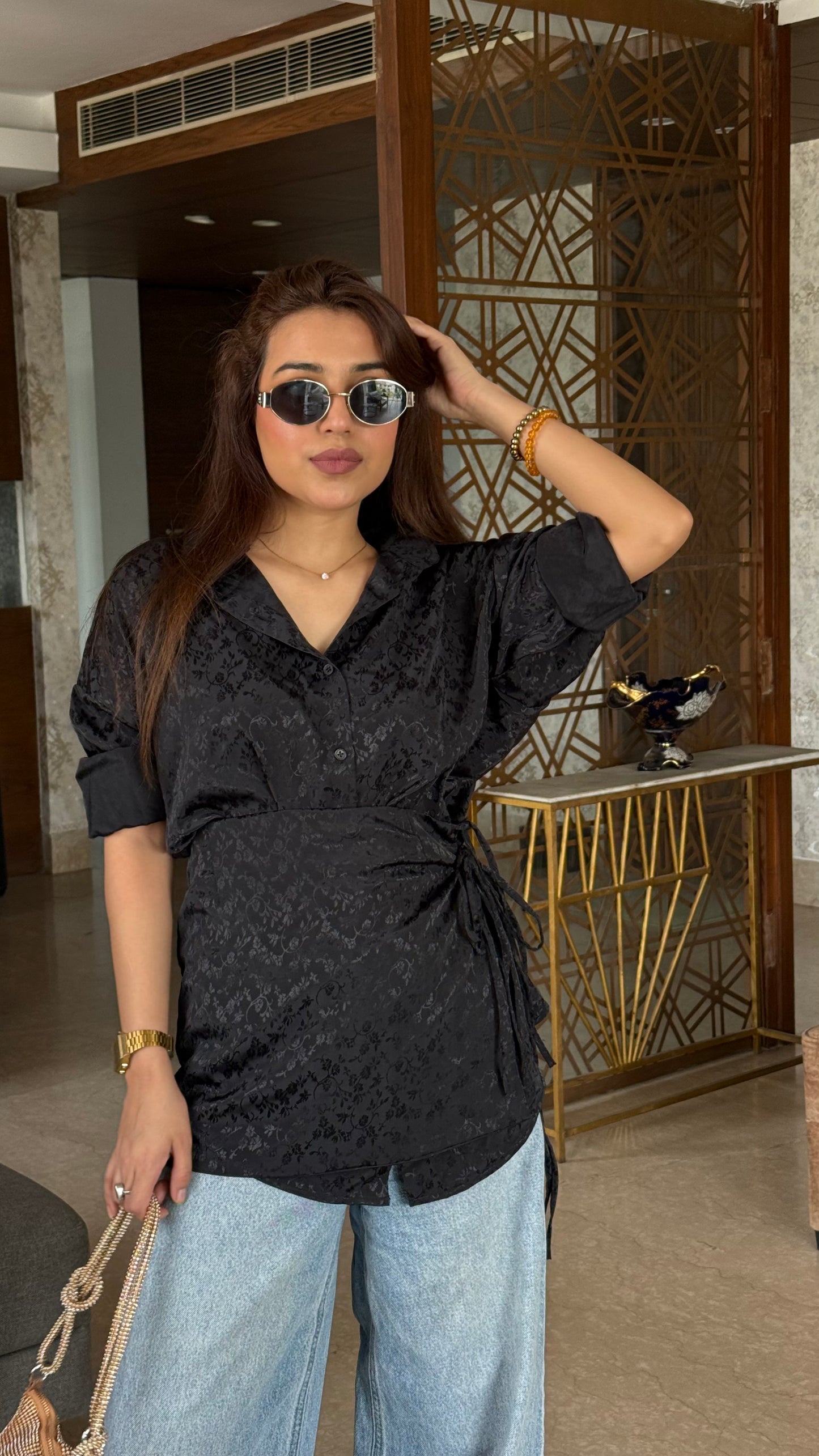 Noah Satin Shirt Co-ordinates