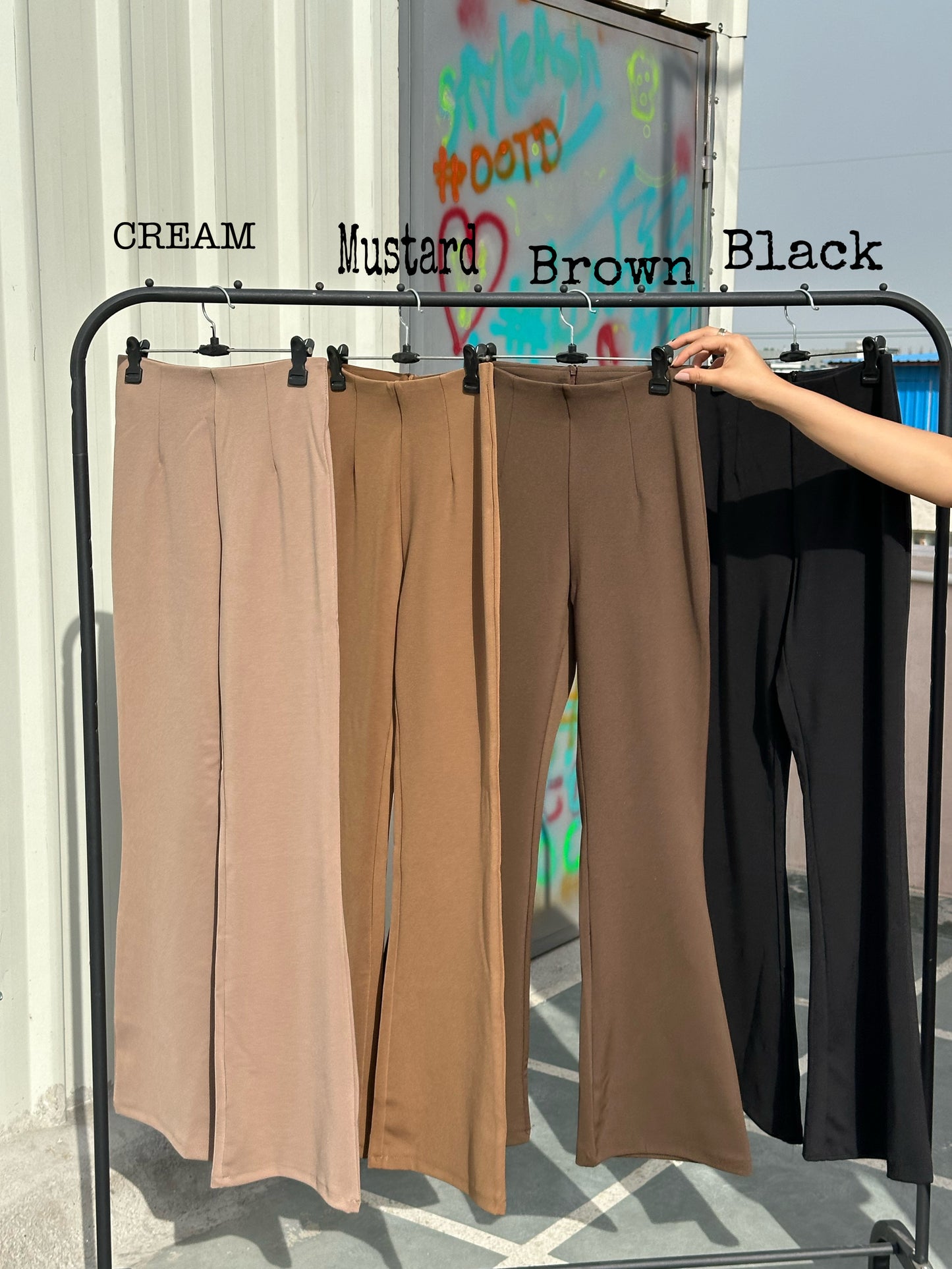Neutral Stretch Pants