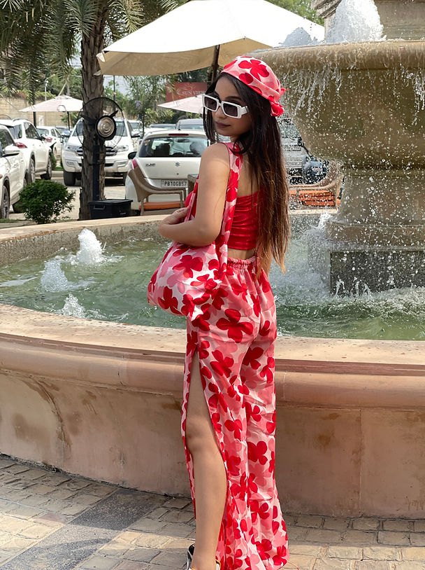 Vacay Bandana Co-ordinates (4 piece Set)