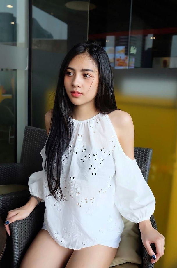 White Boho Cold Shoulder Eyelet Cotton Top