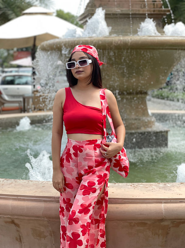 Vacay Bandana Co-ordinates (4 piece Set)