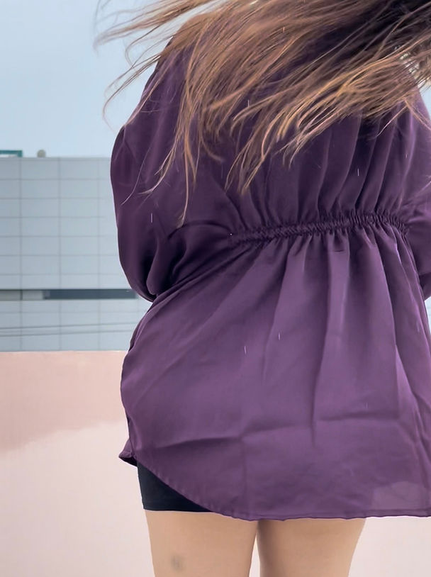 Oversized Satin Chain Shirt