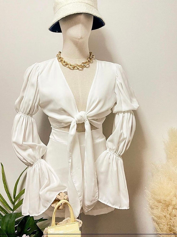 Flounce Sleeve Boho Co-ordinates