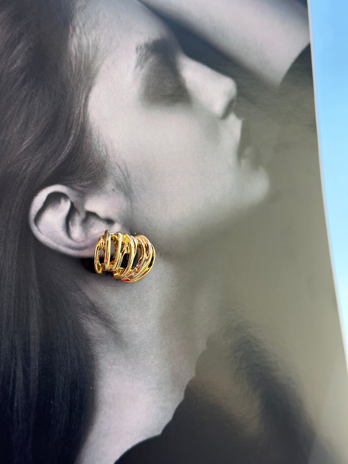 Tangled Spiral Studs