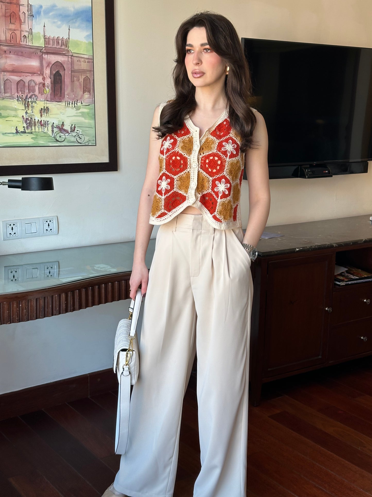 Nude Taro Pants