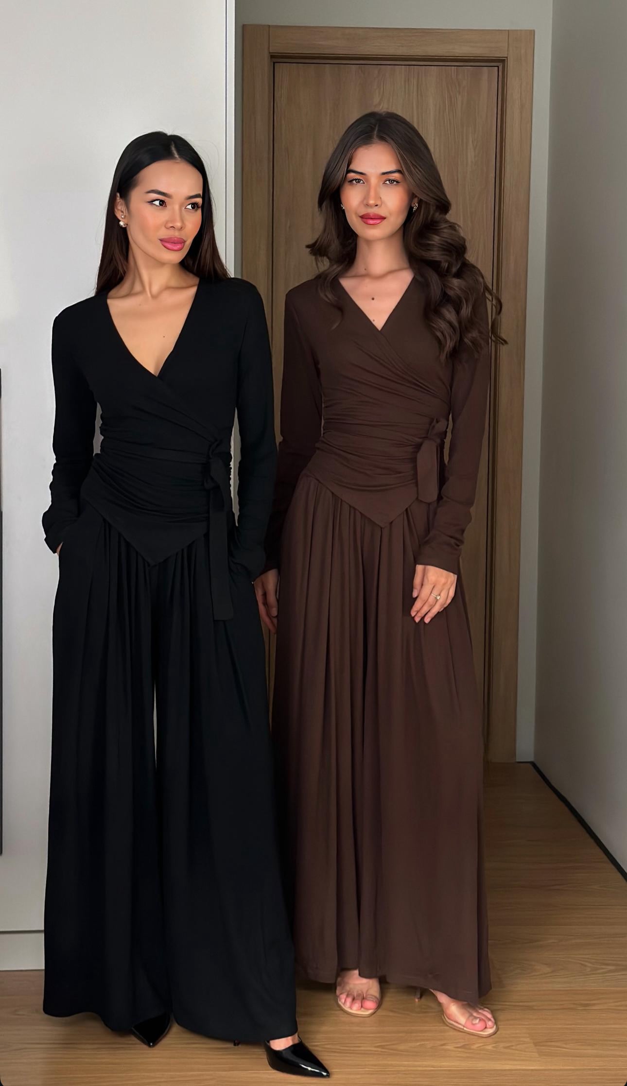 Swathed Comfortable Fit Co-ords