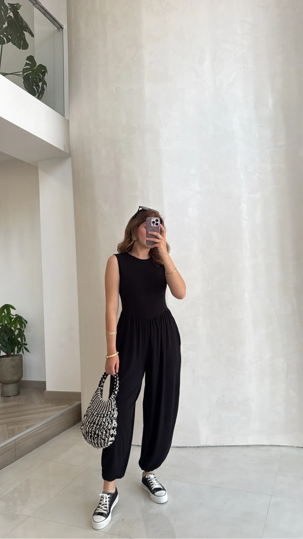 Sleeveless Stretchable Jumpsuit