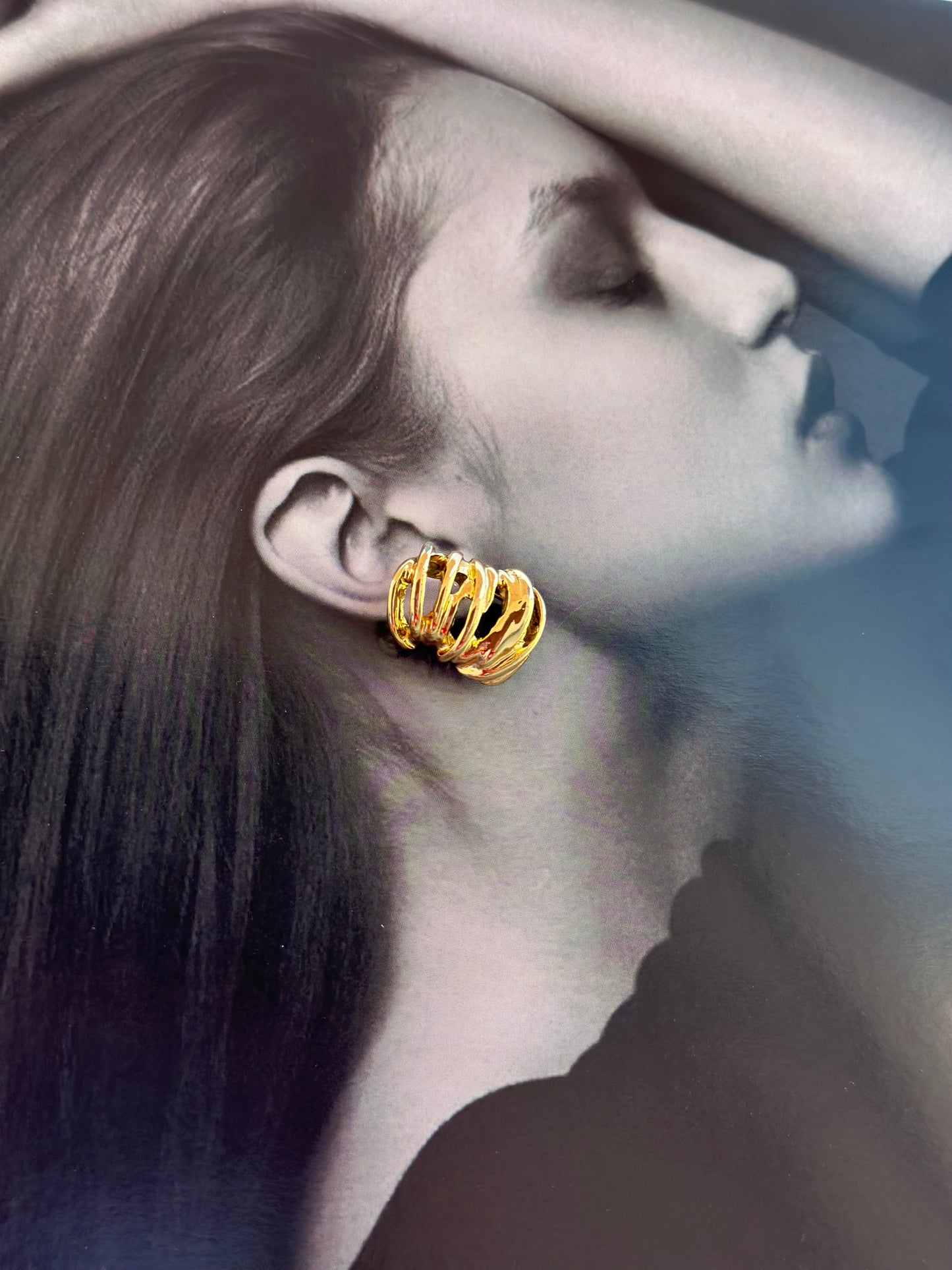 Tangled Spiral Studs