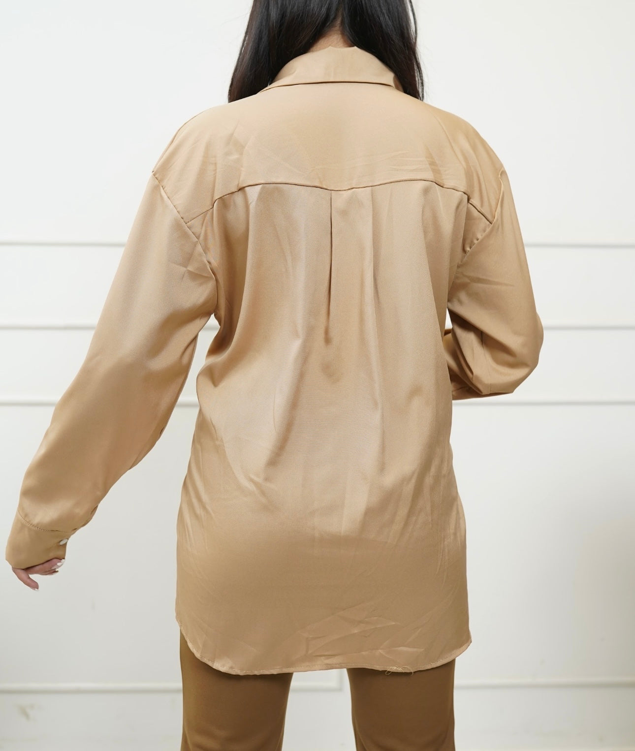 Basic Corporate Shirt With Stretch Pants