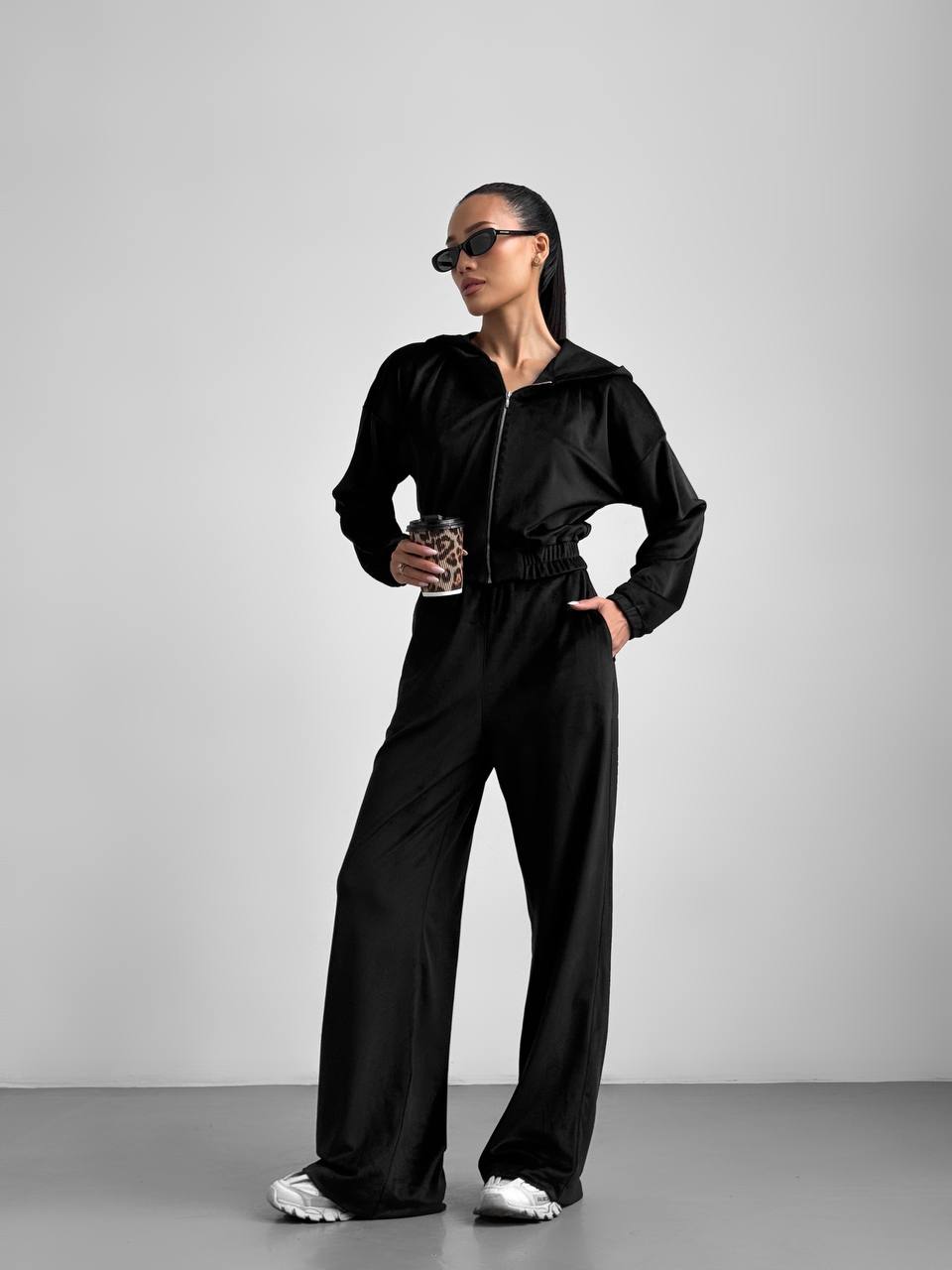 Black Velvet Tracksuit