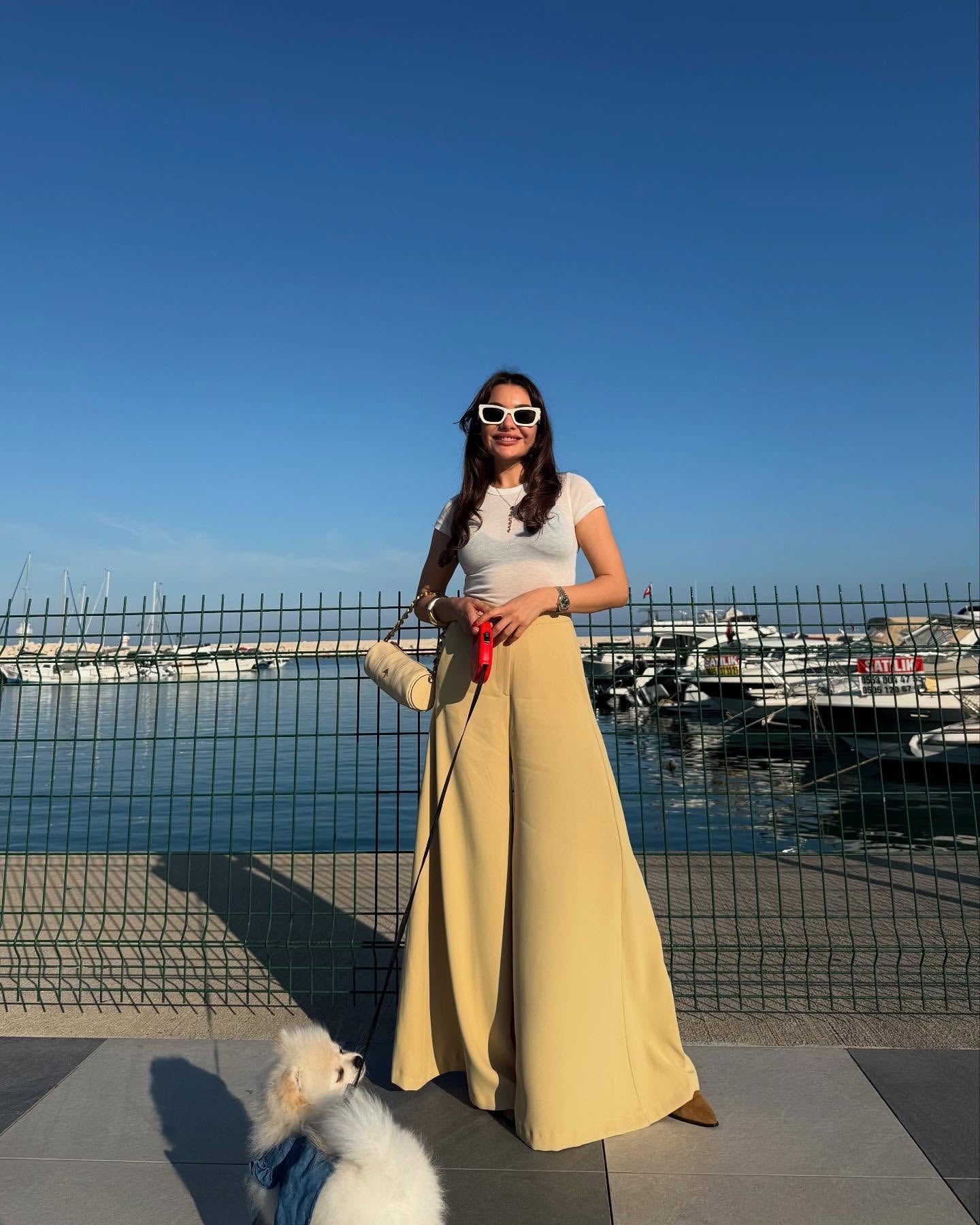 Baby Yellow Palazzo Pants