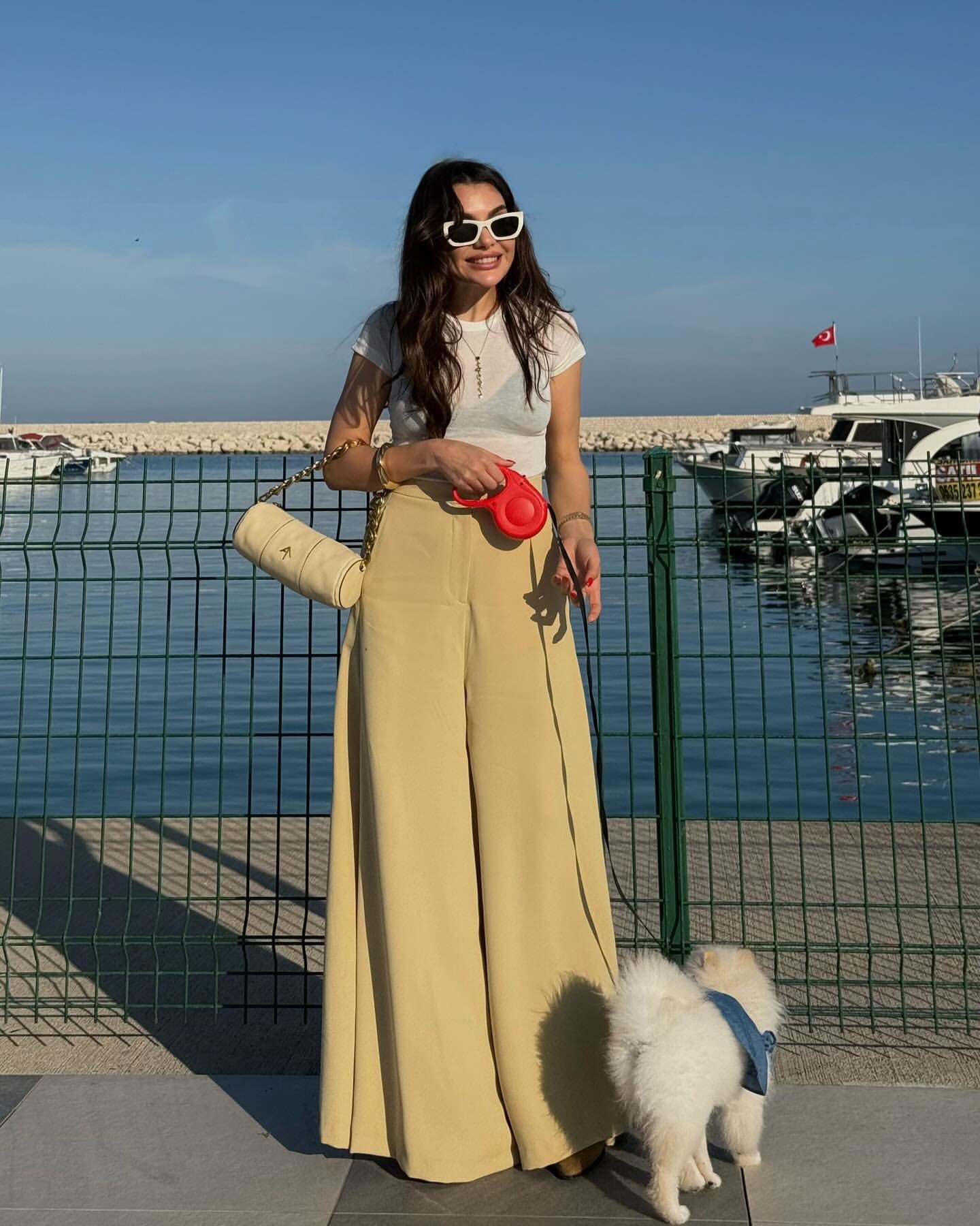 Baby Yellow Palazzo Pants