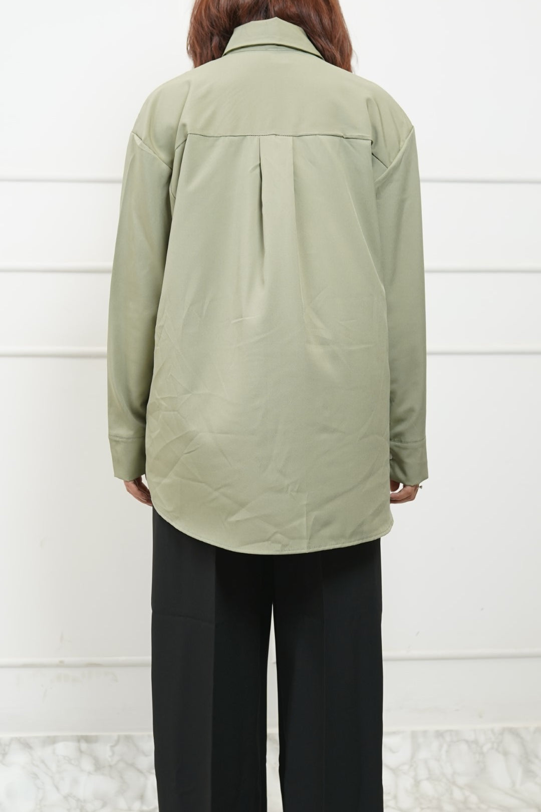 Basic Shirts With High Waist Corporate Pants