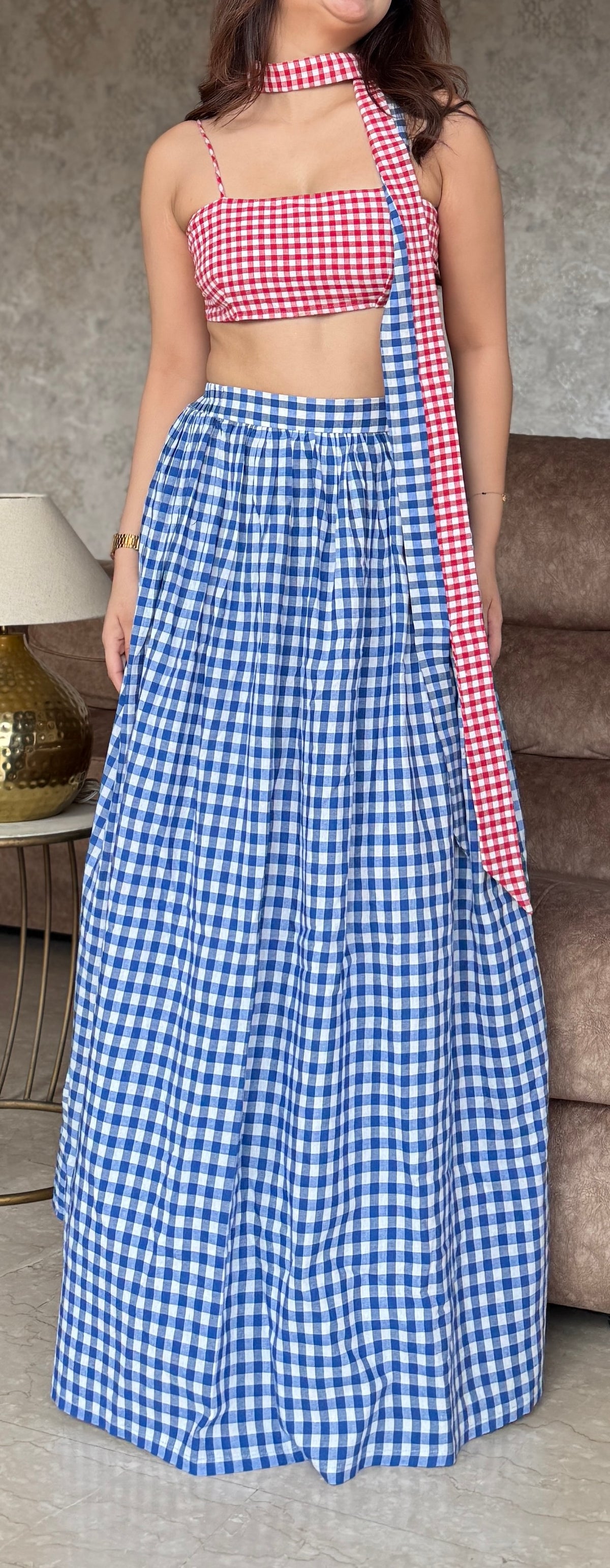 Color Confused Skirt Co-ordinates
