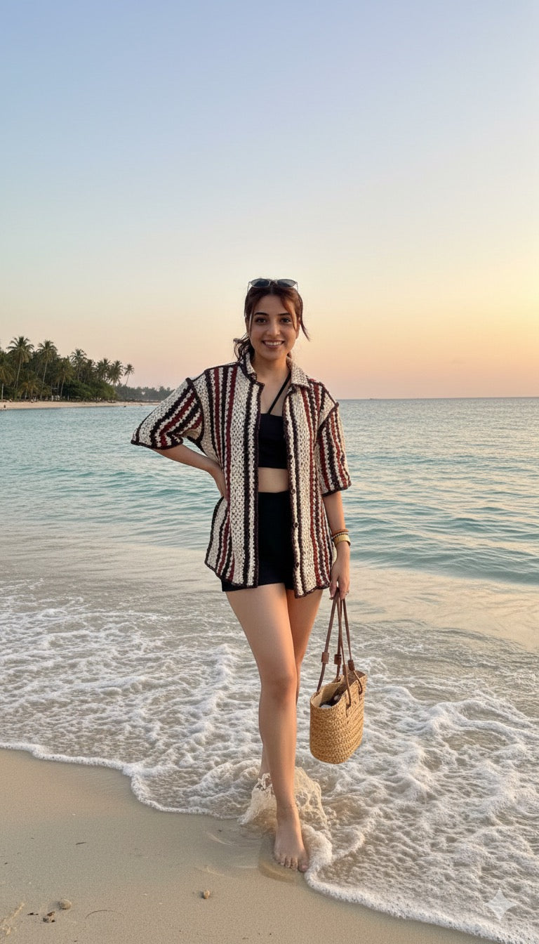 Beach Crochet Shirts