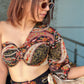 Bohemian Padded One Side Off Top