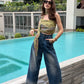 Combo: Victorian Top With Homie Denims