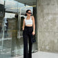 Wider Bottom High Waist Pants