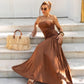 Cinderella Body-Hug Long Dress