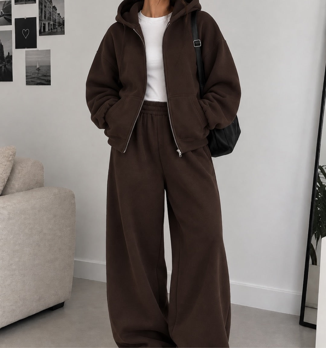 Cozy Y2K Couple Set