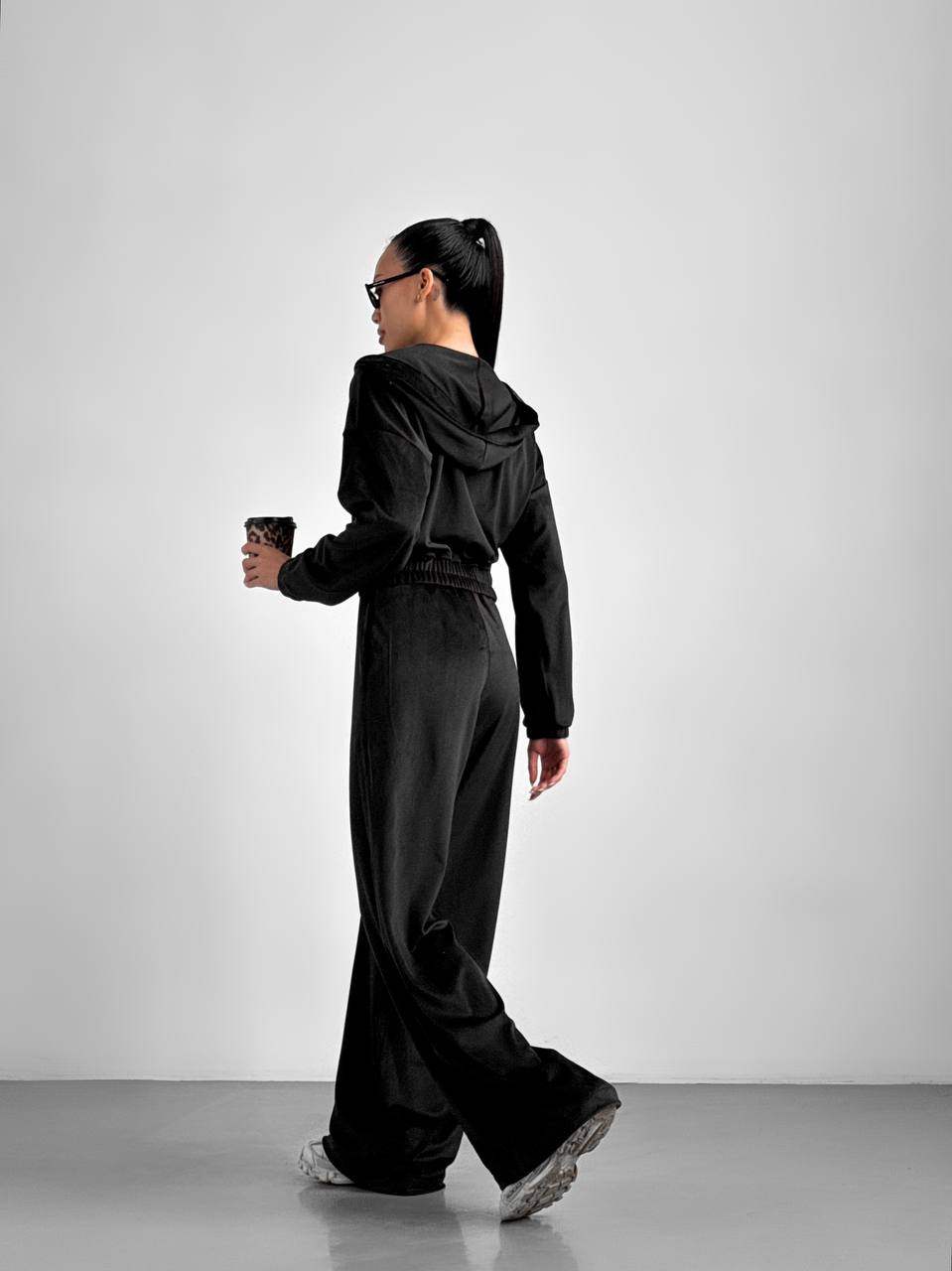 Black Velvet Tracksuit