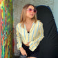 Summer Striped Vibrant Crop Shirts