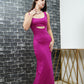 Two Way Body Fit Long Dress With Top
