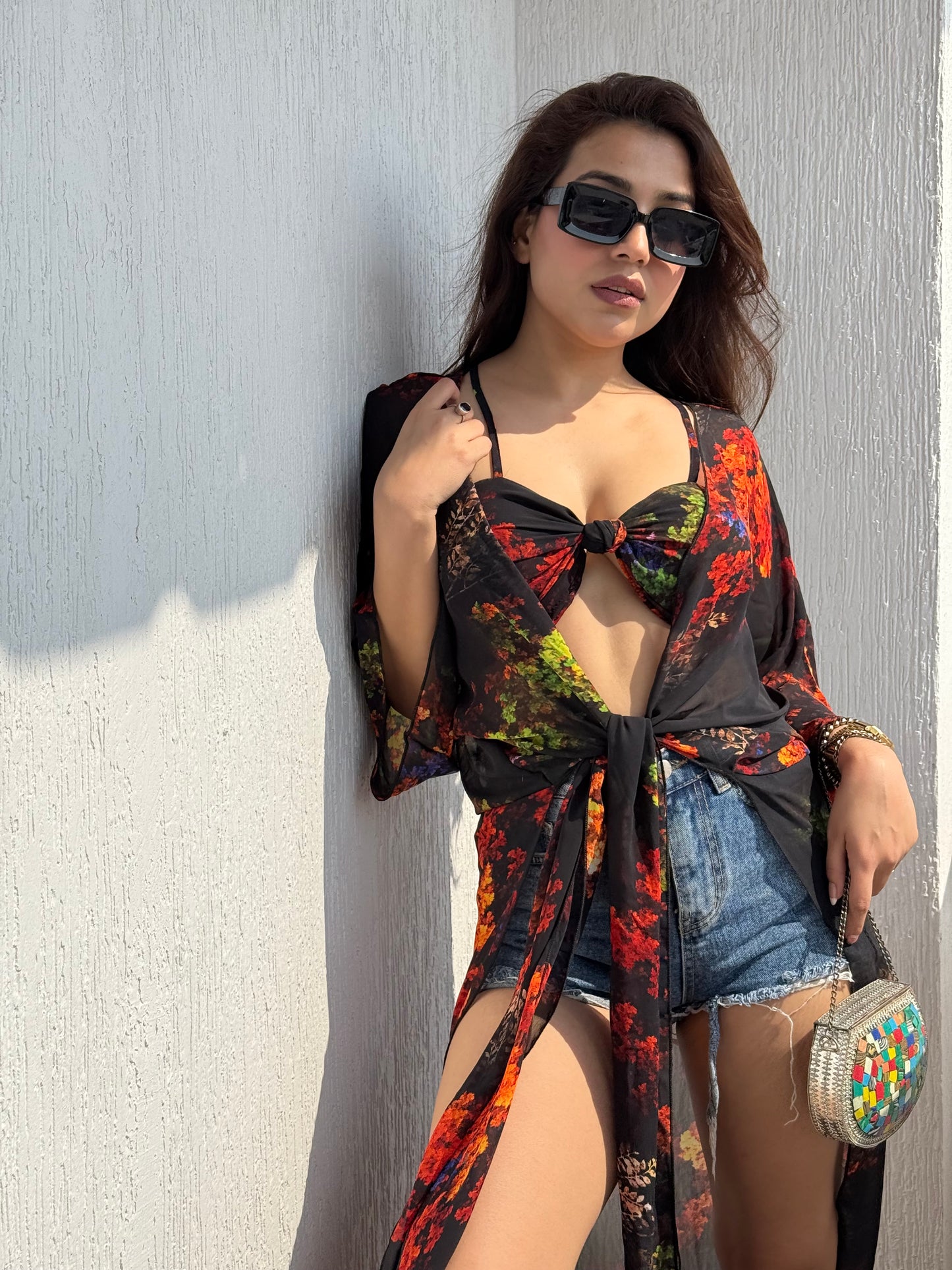 Coachella Bralette With Shrug