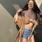 Coachella Bralette With Shrug