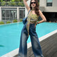 Combo: Victorian Top With Homie Denims