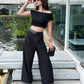 Criss-Cross Pants