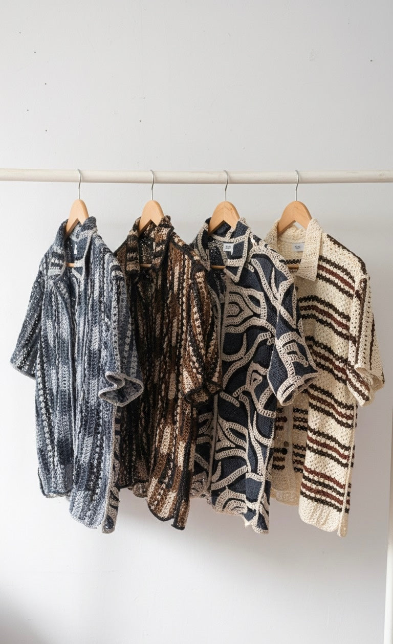 Beach Crochet Shirts