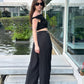 Criss-Cross Pants