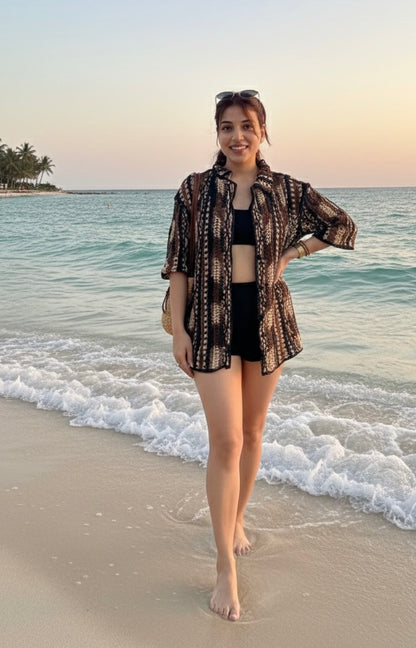 Beach Crochet Shirts