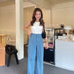 Double Button High Waist Pants