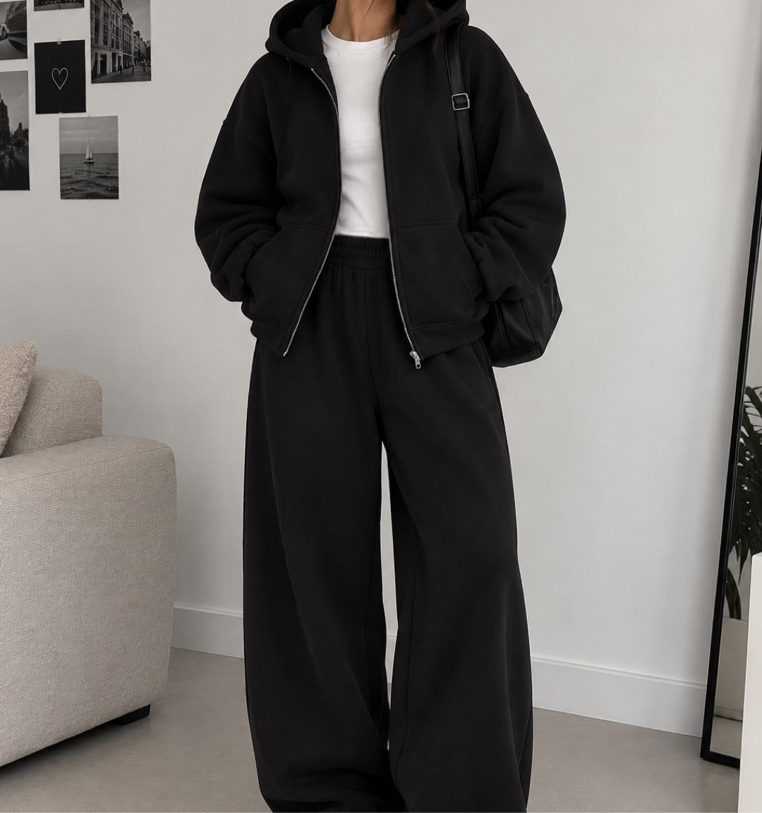 Cozy Y2K Couple Set