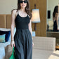 Combo: Baggy Pants With Backless Bodysuit