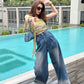 Combo: Victorian Top With Homie Denims