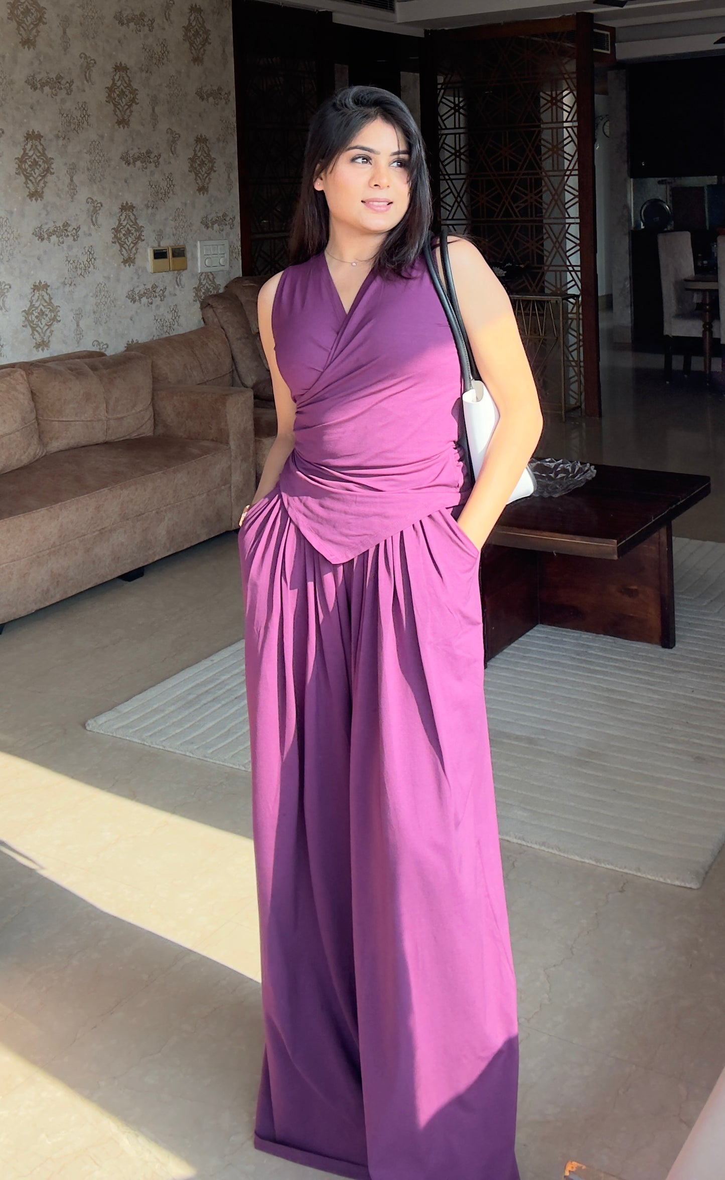 Sleeveless Wrap Co-ordinates